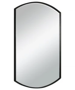 Uttermost Shield Shaped Iron Mirror