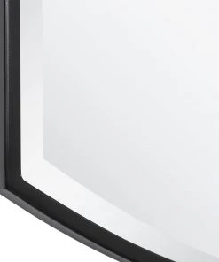 Uttermost Shield Shaped Iron Mirror