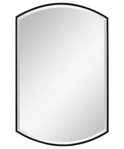 Uttermost Shield Shaped Iron Mirror