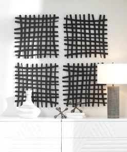 Uttermost Gridlines Iron Wall Decor