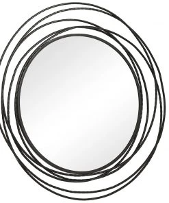 Uttermost Whirlwind Black Round Mirror 11 Uttermost Whirlwind Black Round Mirror