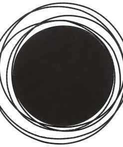 Uttermost Whirlwind Black Round Mirror 13 Uttermost Whirlwind Black Round Mirror