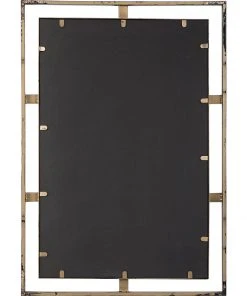 Uttermost Carrizo Gold & Bronze Rectangle Mirror