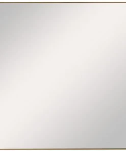 DECOR Uttermost Alexo Gold Square Mirror