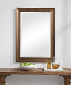 Uttermost Pemberly Rustic Bronze Mirror