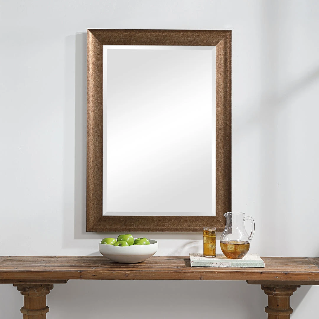 Uttermost Pemberly Rustic Bronze Mirror 4 Uttermost Pemberly Rustic Bronze Mirror