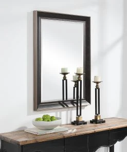 Uttermost Mercer Dark Bronze Traditional Mirror DECOR