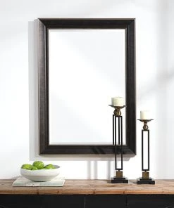 Uttermost Mercer Dark Bronze Traditional Mirror DECOR