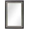 DECOR Uttermost Chamberlain Silver & Ebony Mirror 1 DECOR Uttermost Chamberlain Silver & Ebony Mirror