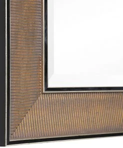 Uttermost Valles Golden Rust Mirror