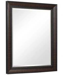 Uttermost Wythe Burnished Wood Mirror