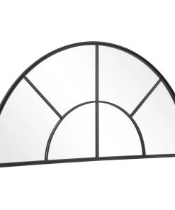Uttermost Rousseau Iron Window Arch Mirror 11 Uttermost Rousseau Iron Window Arch Mirror