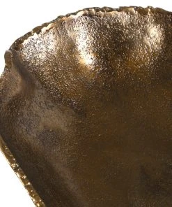 DECOR Uttermost Lucky Coins Brass Wall Bowls, S/4