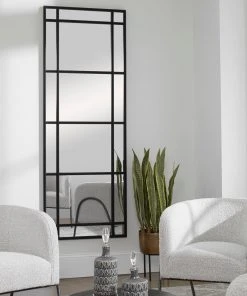 DECOR Uttermost Atticus Large Rectangular Mirror