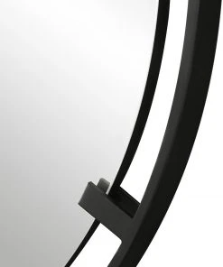 Uttermost Cashel Round Iron Mirror DECOR