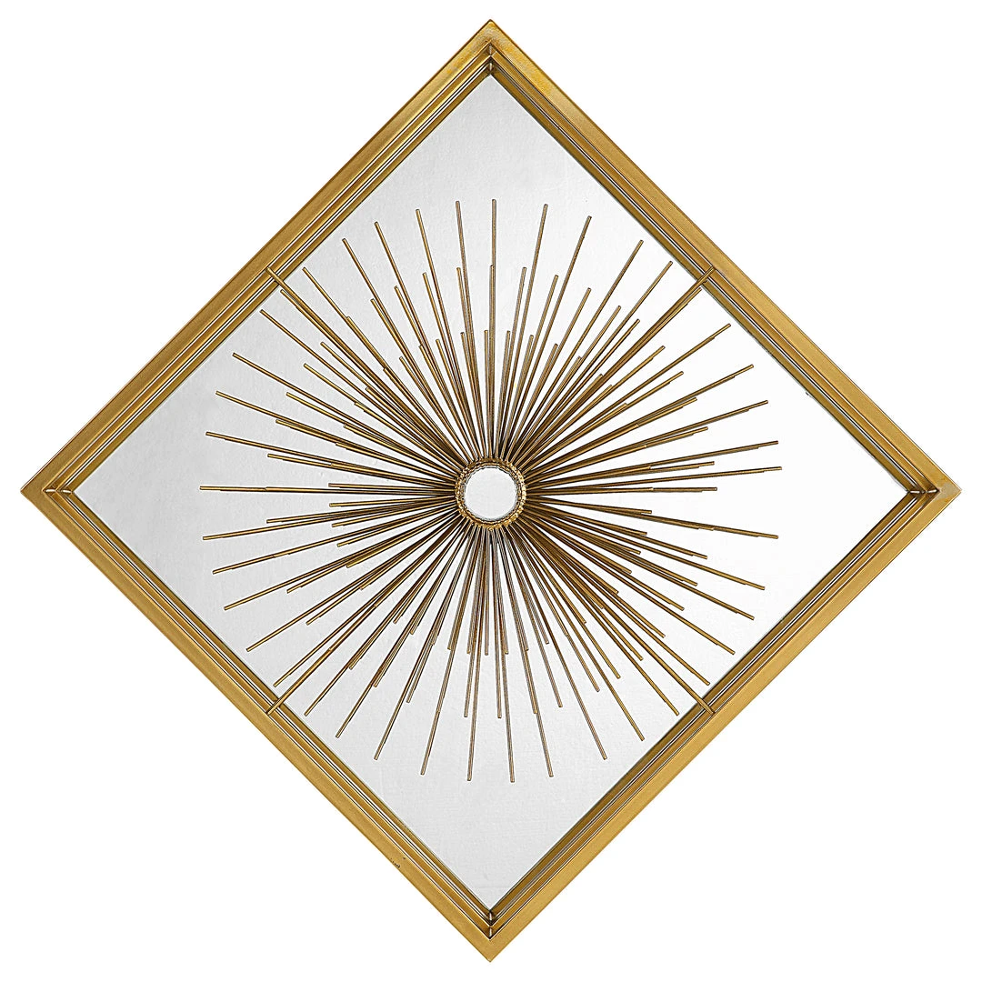 Uttermost Starlight Mirrored Brass Wall Decor 8 Uttermost Starlight Mirrored Brass Wall Decor