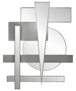 Uttermost Wedge Mirrored Modern Wall Decor