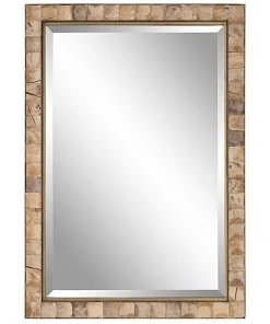 DECOR Uttermost Cocos Coconut Shell Mirror