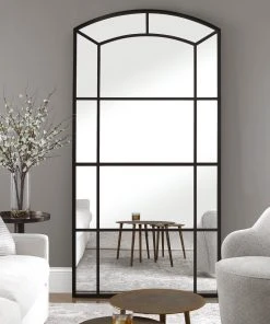 Uttermost Camber Oversized Arch Mirror DECOR