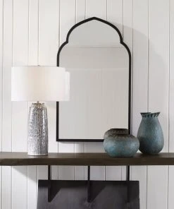 Uttermost Kenitra Black Arch Mirror DECOR