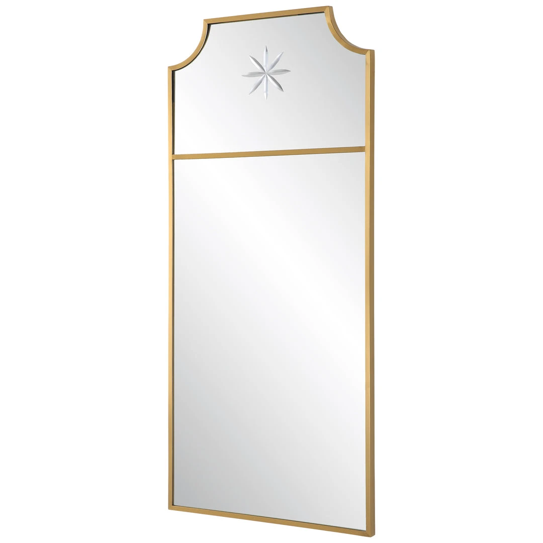 Uttermost Caddington Tall Brass Mirror 5 Uttermost Caddington Tall Brass Mirror