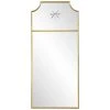 Uttermost Caddington Tall Brass Mirror