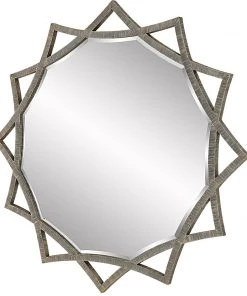 Uttermost Abanu Antique Gold Star Mirror DECOR