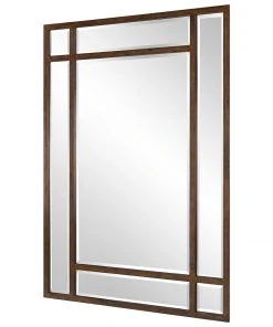 Uttermost Adelio Rectangular Iron Mirror DECOR