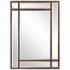 Uttermost Adelio Rectangular Iron Mirror DECOR