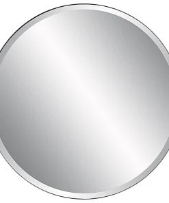 Uttermost Cerelia Black Round Mirror DECOR