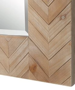 DECOR Uttermost Demetria Wooden Mirror, Small