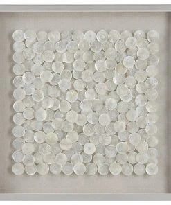 DECOR Uttermost Roxas Capiz Shell Shadow Box