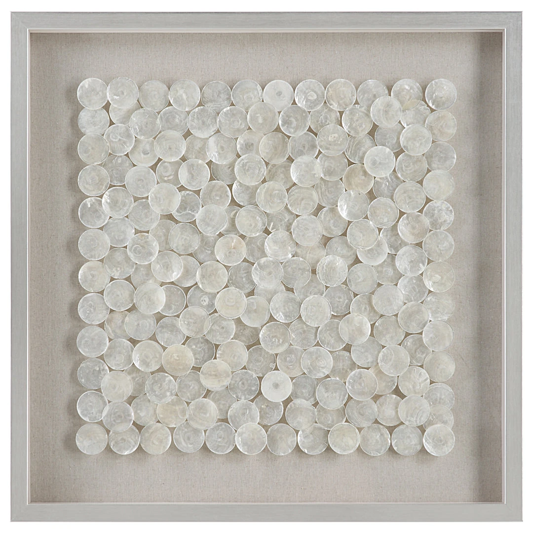 DECOR Uttermost Roxas Capiz Shell Shadow Box 3 DECOR Uttermost Roxas Capiz Shell Shadow Box