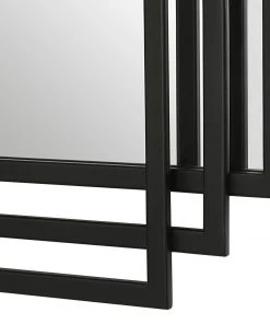 Uttermost Amherst Black Iron Mirror DECOR