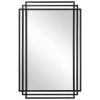 Uttermost Amherst Black Iron Mirror DECOR