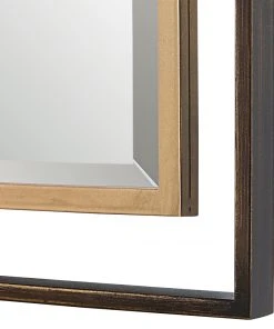 Uttermost Carrizo Tall Bronze & Gold Mirror