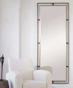 Uttermost Carrizo Tall Bronze & Gold Mirror