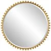 Uttermost Taza Gold Round Mirror 1 Uttermost Taza Gold Round Mirror