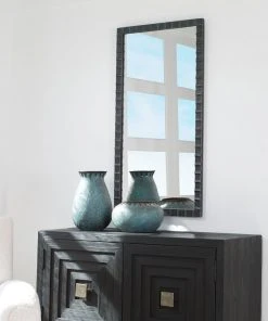 Uttermost Dandridge Black Industrial Mirror DECOR 10 Uttermost Dandridge Black Industrial Mirror DECOR