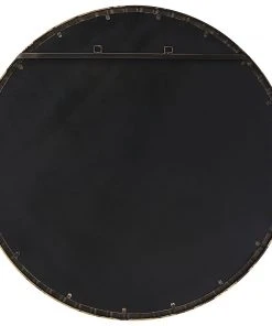 DECOR Uttermost Dandridge Gold Round Mirror