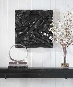 Uttermost Rio Black Wood Wall Decor