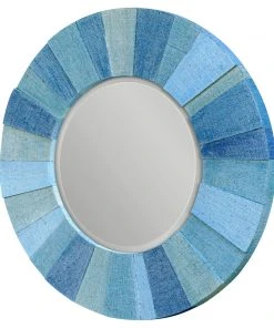 DECOR Uttermost Isle Aqua Round Mirror 10 DECOR Uttermost Isle Aqua Round Mirror