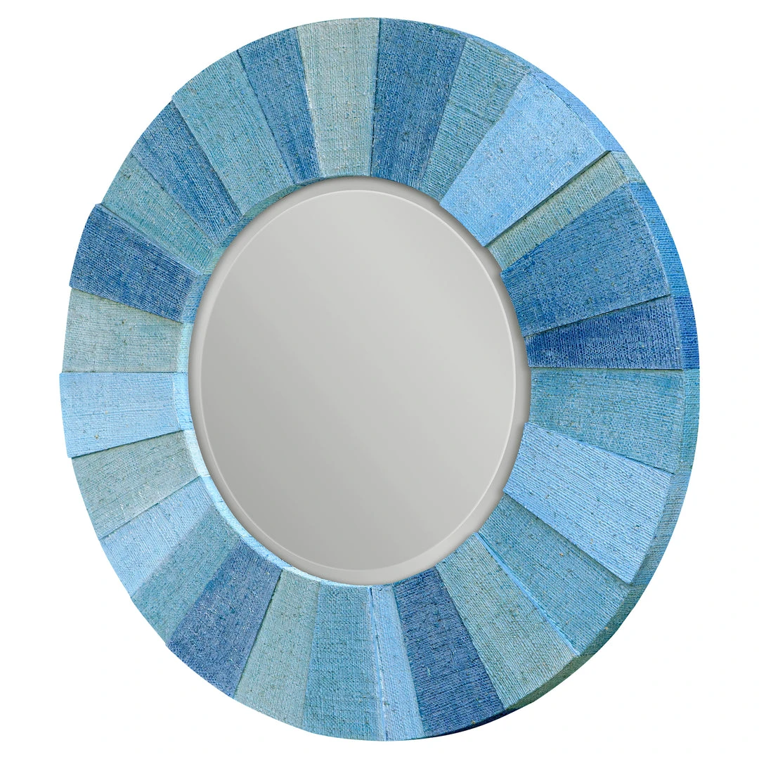 DECOR Uttermost Isle Aqua Round Mirror 6 DECOR Uttermost Isle Aqua Round Mirror