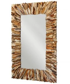 Uttermost Teak Branch Rectangular Mirror DECOR 11 Uttermost Teak Branch Rectangular Mirror DECOR