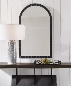 Uttermost Dandridge Black Arch Mirror DECOR 9 Uttermost Dandridge Black Arch Mirror DECOR