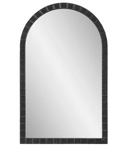 Uttermost Dandridge Black Arch Mirror DECOR