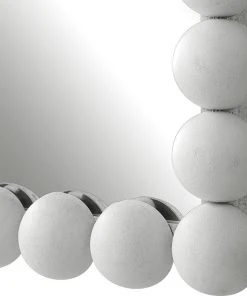 Uttermost Serna White Vanity Mirror