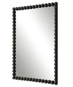 Uttermost Serna Black Vanity Mirror