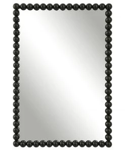 Uttermost Serna Black Vanity Mirror