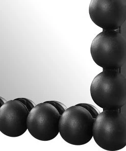 DECOR Uttermost Serna Black Tall Mirror